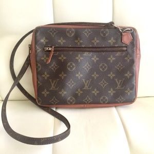 Auth Louis Vuitton Marly Bandouliere Shoulder Bag